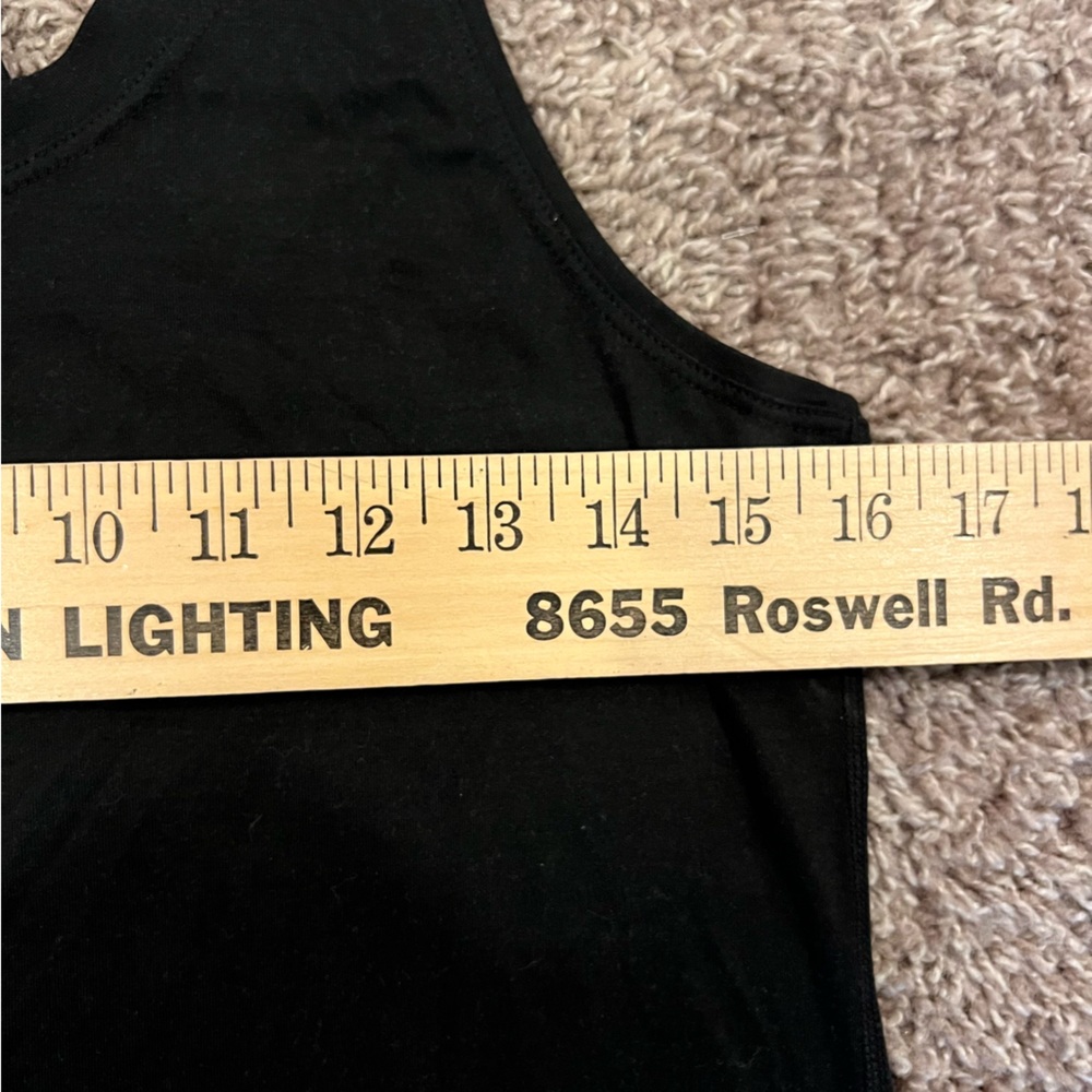 Vuori Black Racerback Tank Top - Picture 8 of 9